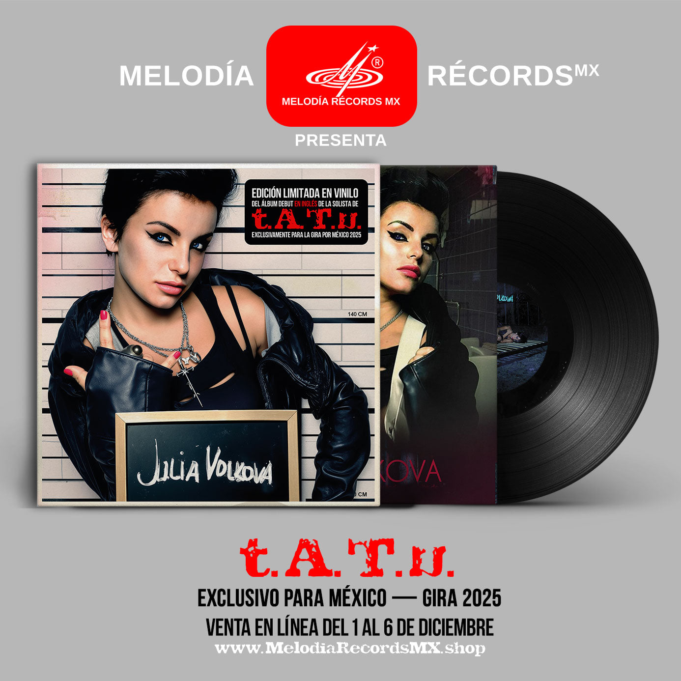Julia Volkova: Versión Inglesa (Ed. Limitada Vinilo LP 12")