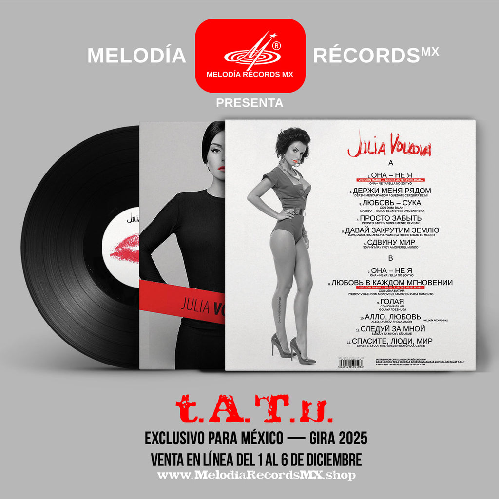 Julia Volkova: Versión Rusa (Ed. Limitada Vinilo LP 12")
